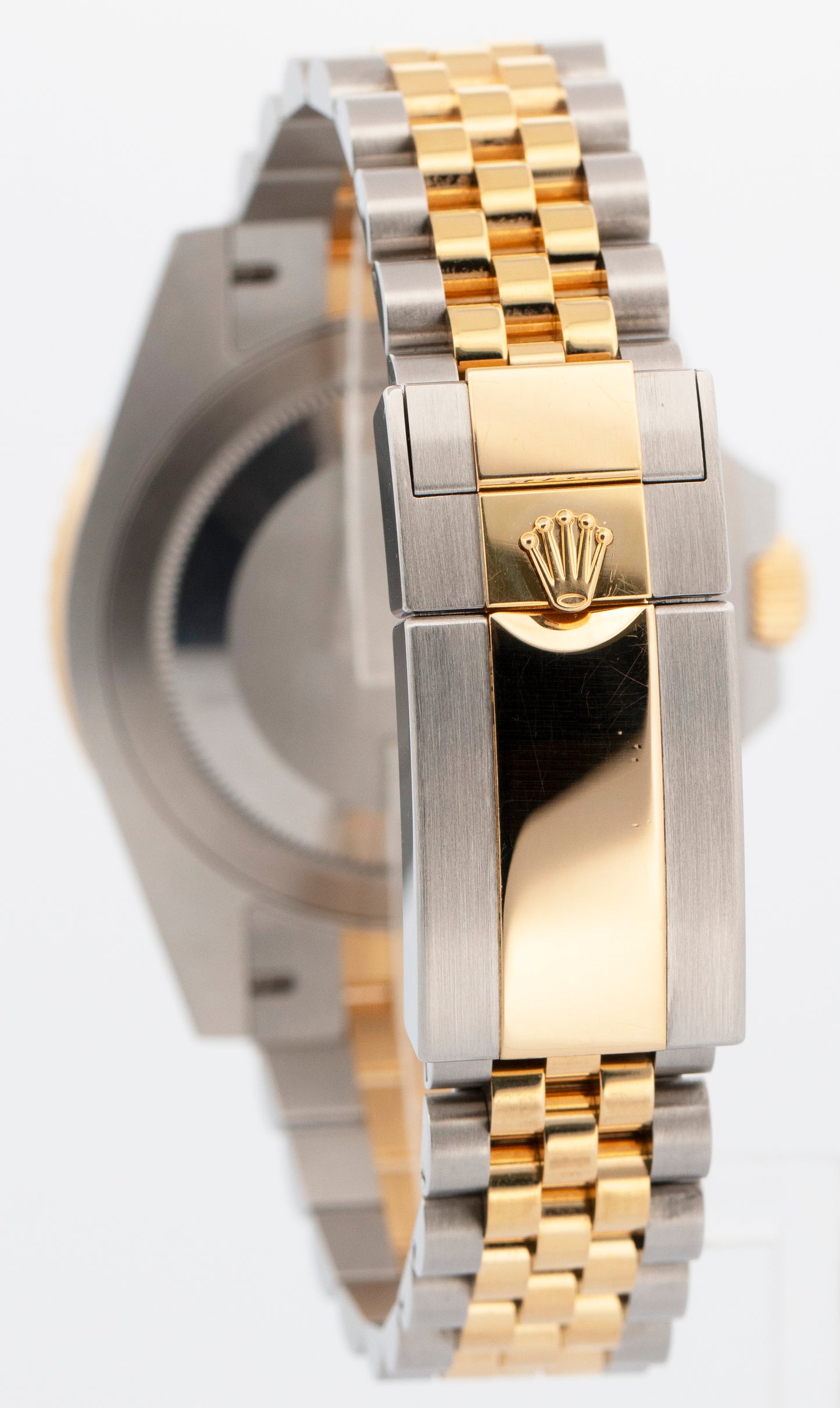 2023 PAPERS Rolex GMT-Master II Two-Tone 18K Gold 40mm JUBILEE 126713 GRNR BOX