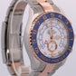 2021 PAPERS Men's Rolex Yacht-Master II 44mm NEW HANDS 18K Gold 116681 Watch BOX