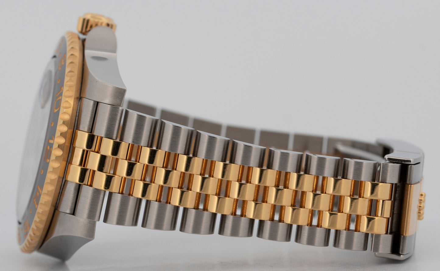 2023 PAPERS Rolex GMT-Master II Two-Tone 18K Gold 40mm JUBILEE 126713 GRNR BOX