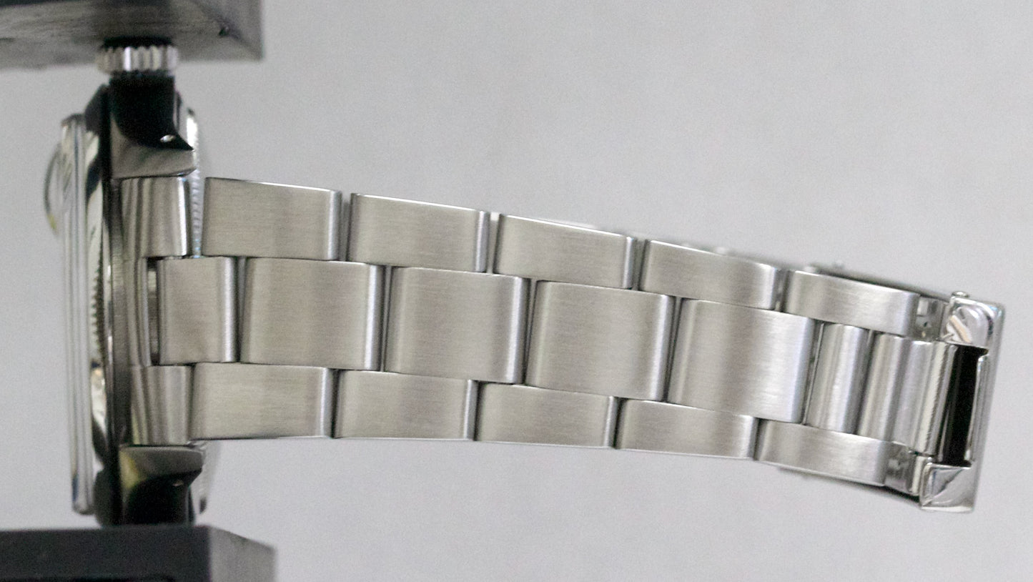 VINTAGE 1975 Rolex Oyster Perpetual Date SILVER Stainless Steel Oyster 34mm 1500