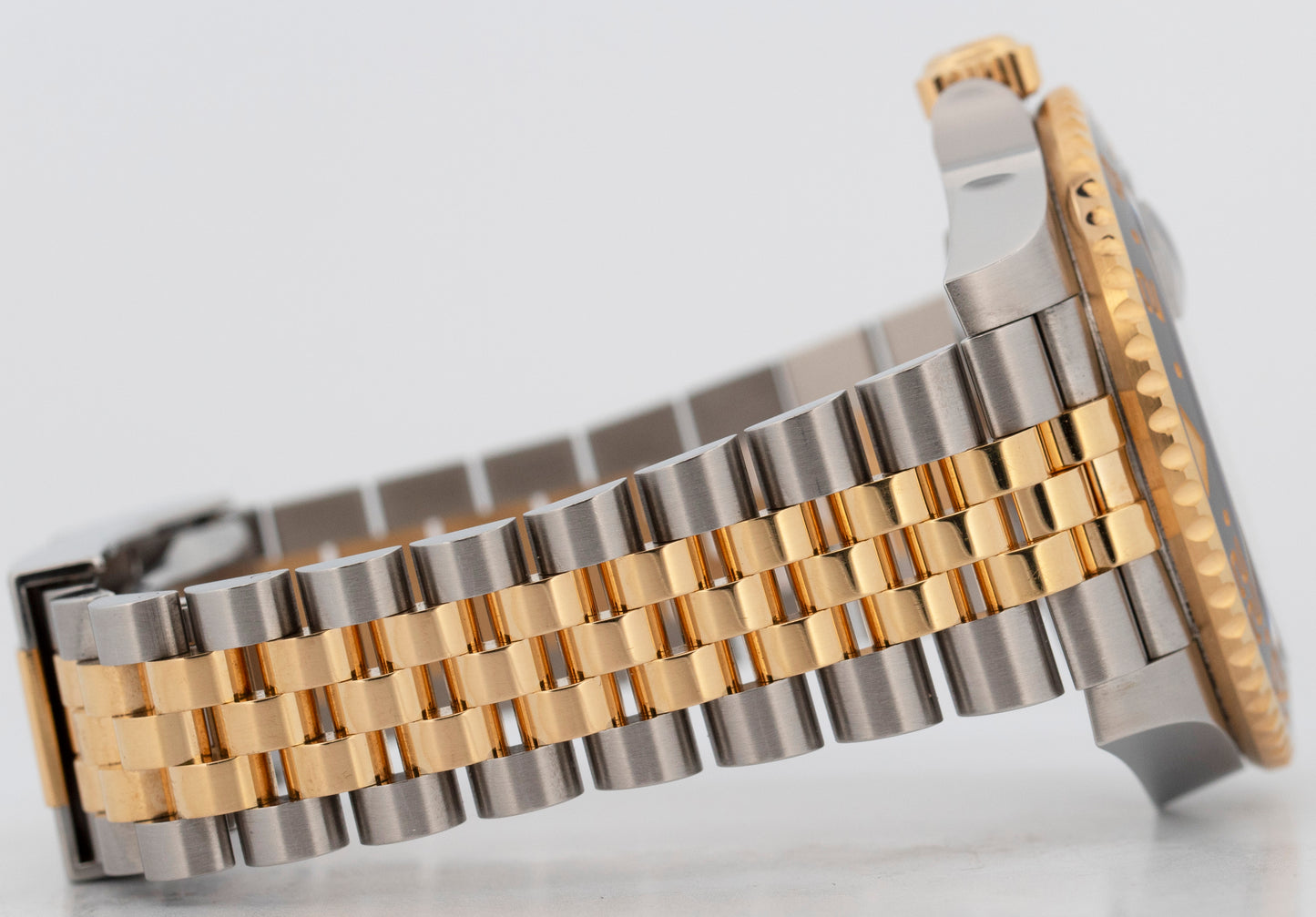 2023 PAPERS Rolex GMT-Master II Two-Tone 18K Gold 40mm JUBILEE 126713 GRNR BOX