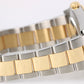 Rolex DateJust II Two-Tone 18k Gold Matte Black Roman Numeral 41mm 116333 Watch