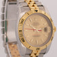 UNPOLISHED Rolex DateJust Turn-O-Graph 36mm CHAMPAGNE 18K Gold Steel 116263