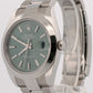 2025 PAPERS Rolex DateJust 41 MINT GREEN Stainless Steel 41mm OYSTER 126300 BOX