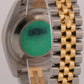 UNPOLISHED Rolex DateJust Turn-O-Graph 36mm CHAMPAGNE 18K Gold Steel 116263