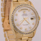 1979 Rolex Day-Date President MOP DIAMOND 36mm 18K Yellow Gold Watch 18038