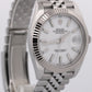 2023 PAPERS Rolex DateJust 41 WHITE 18K Gold Stainless 41mm JUBILEE 126334 BOX