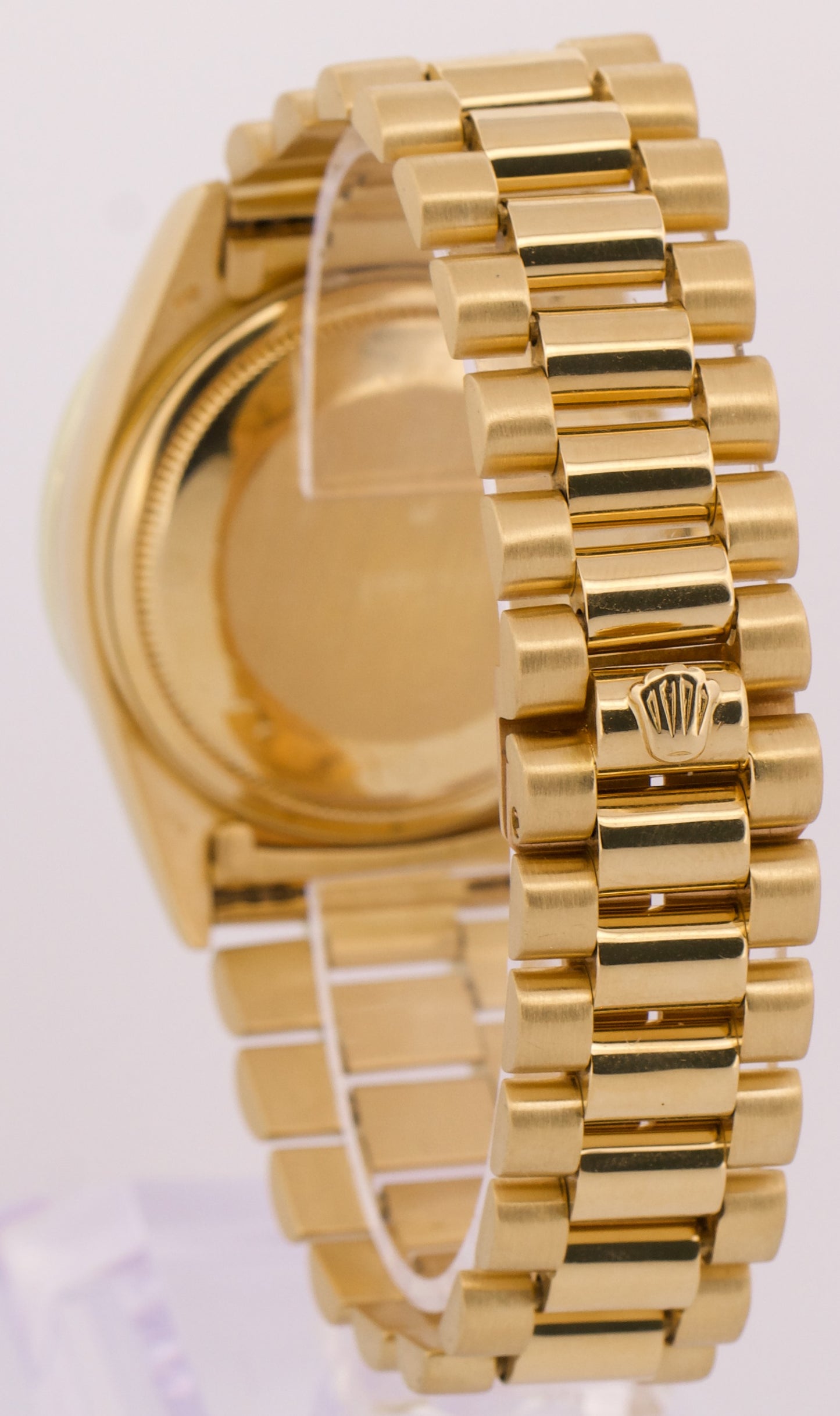 1979 Rolex Day-Date President MOP DIAMOND 36mm 18K Yellow Gold Watch 18038