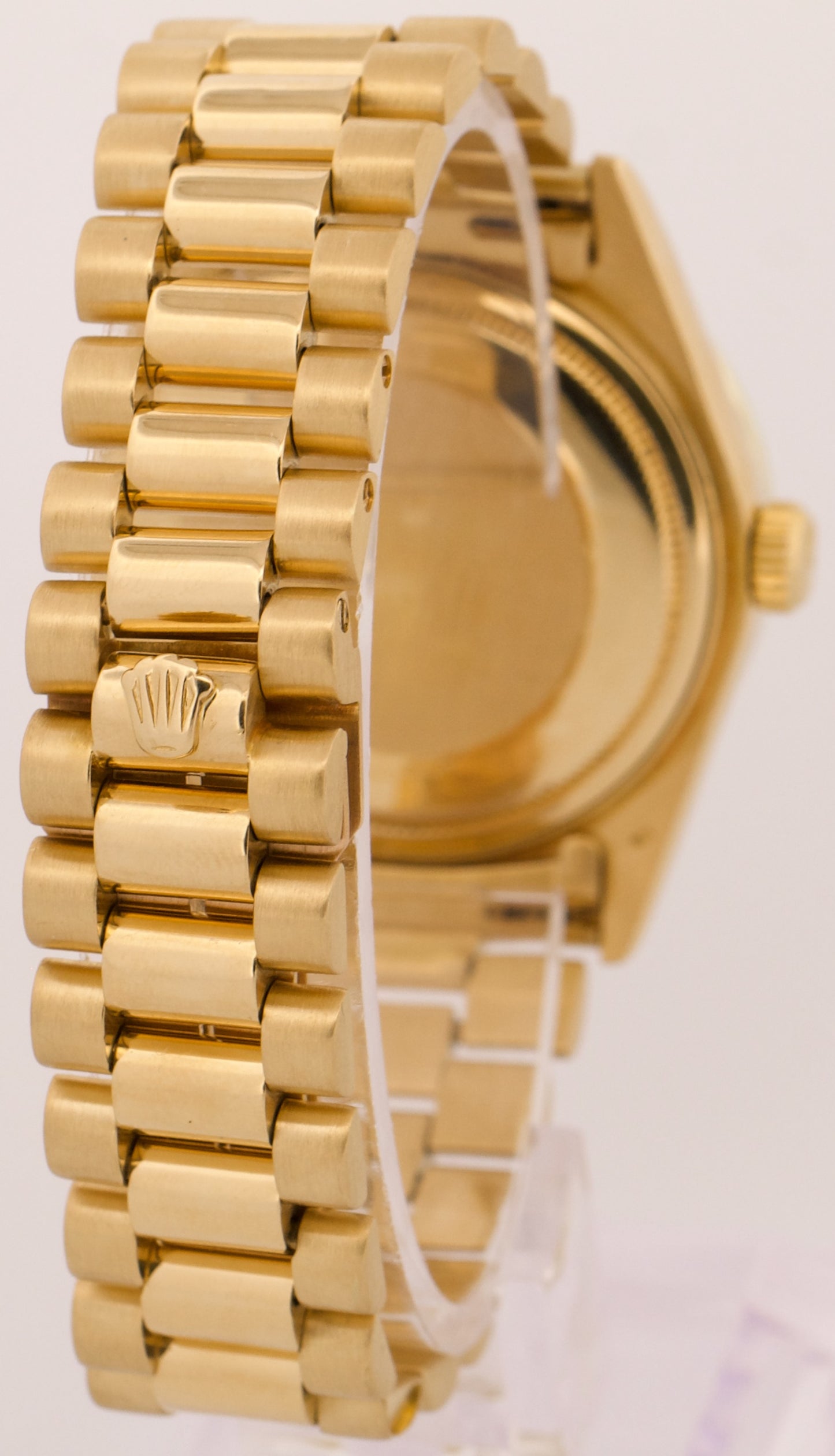 1979 Rolex Day-Date President MOP DIAMOND 36mm 18K Yellow Gold Watch 18038
