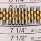 UNPOLISHED Rolex DateJust Turn-O-Graph 36mm CHAMPAGNE 18K Gold Steel 116263