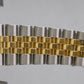 UNPOLISHED Rolex DateJust Turn-O-Graph 36mm CHAMPAGNE 18K Gold Steel 116263