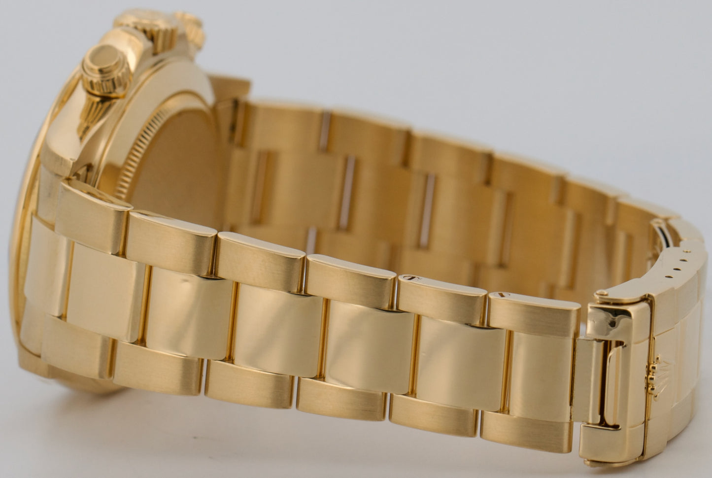 2000 PAPERS Rolex Daytona Cosmograph CHAMPAGNE SERTI DIAMOND 18K 40mm 16528 BOX