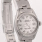 VINTAGE Ladies Rolex Oyster Perpetual Date WHITE DIAMOND 26mm Engine-Turned 6919