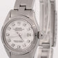 VINTAGE Ladies Rolex Oyster Perpetual Date WHITE DIAMOND 26mm Engine-Turned 6919