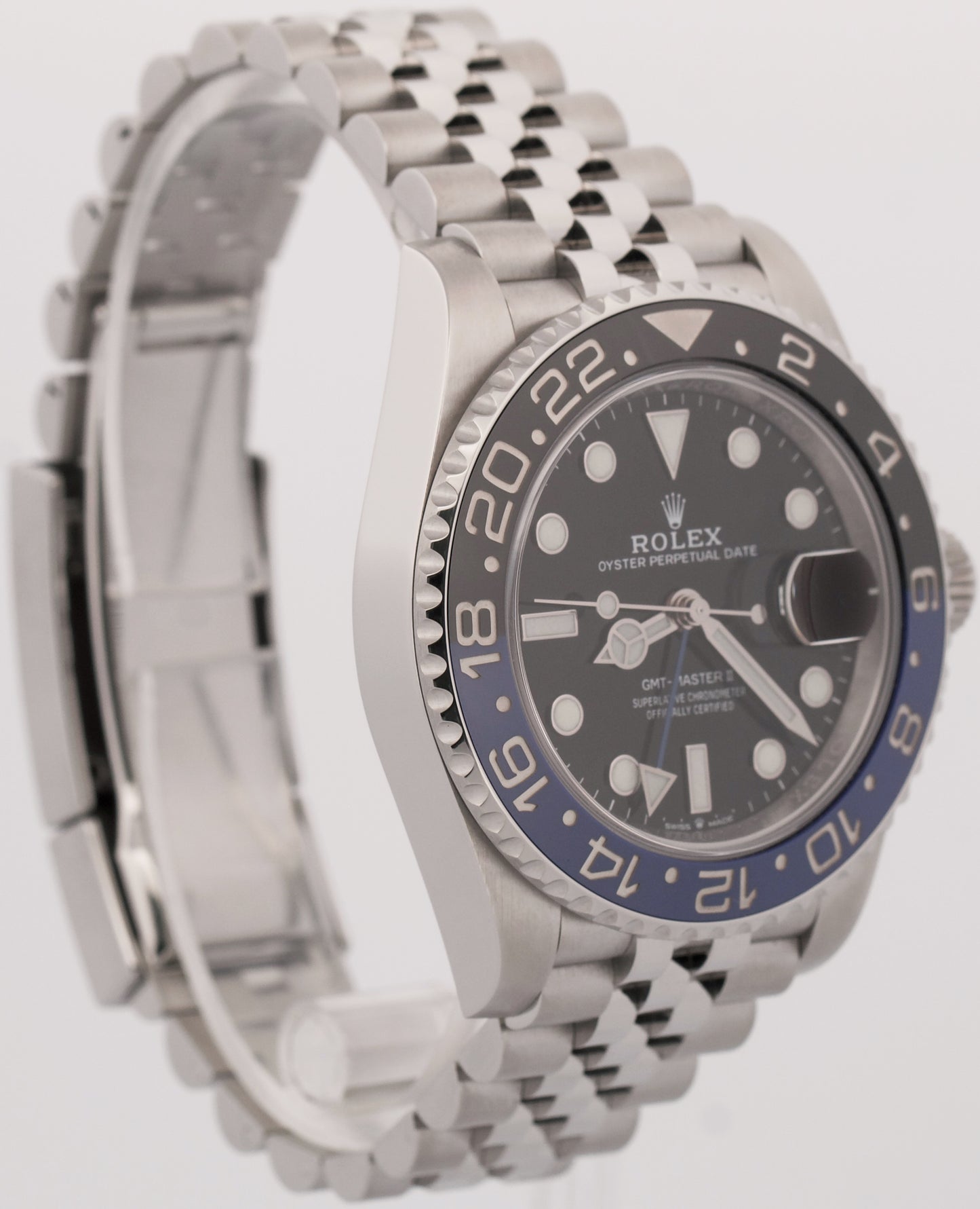 2019 PAPERS Rolex GMT-Master II BATGIRL Blue Steel JUBILEE 40mm 126710 BLNR BOX