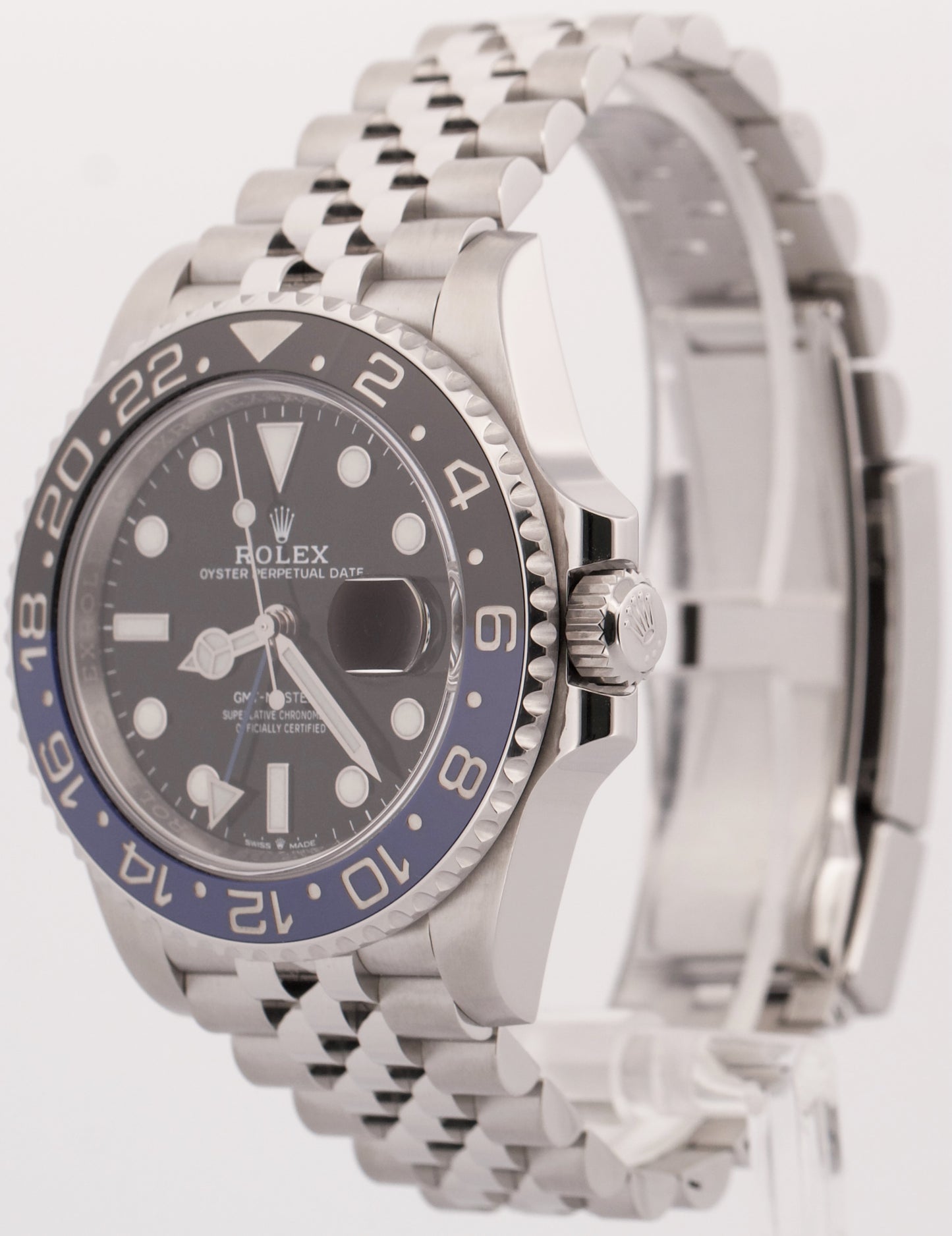 2019 PAPERS Rolex GMT-Master II BATGIRL Blue Steel JUBILEE 40mm 126710 BLNR BOX