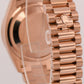 PAPERS Rolex Day-Date President OMBRE CHOCOLATE DIAMOND 36mm 18K 128345RBR BOX