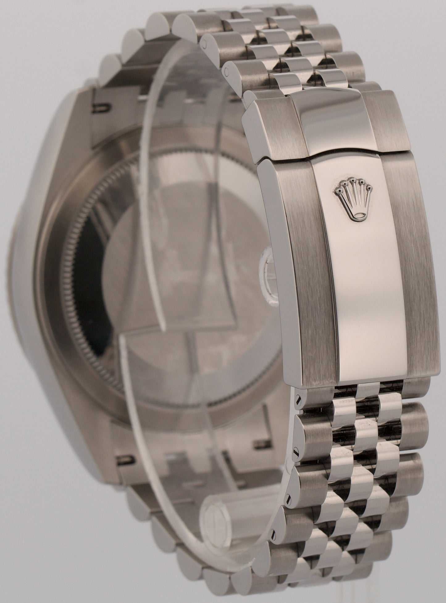 2025 PAPERS Rolex Sky-Dweller BLUE 42mm Steel 18K White Gold JUBILEE 336934 BOX