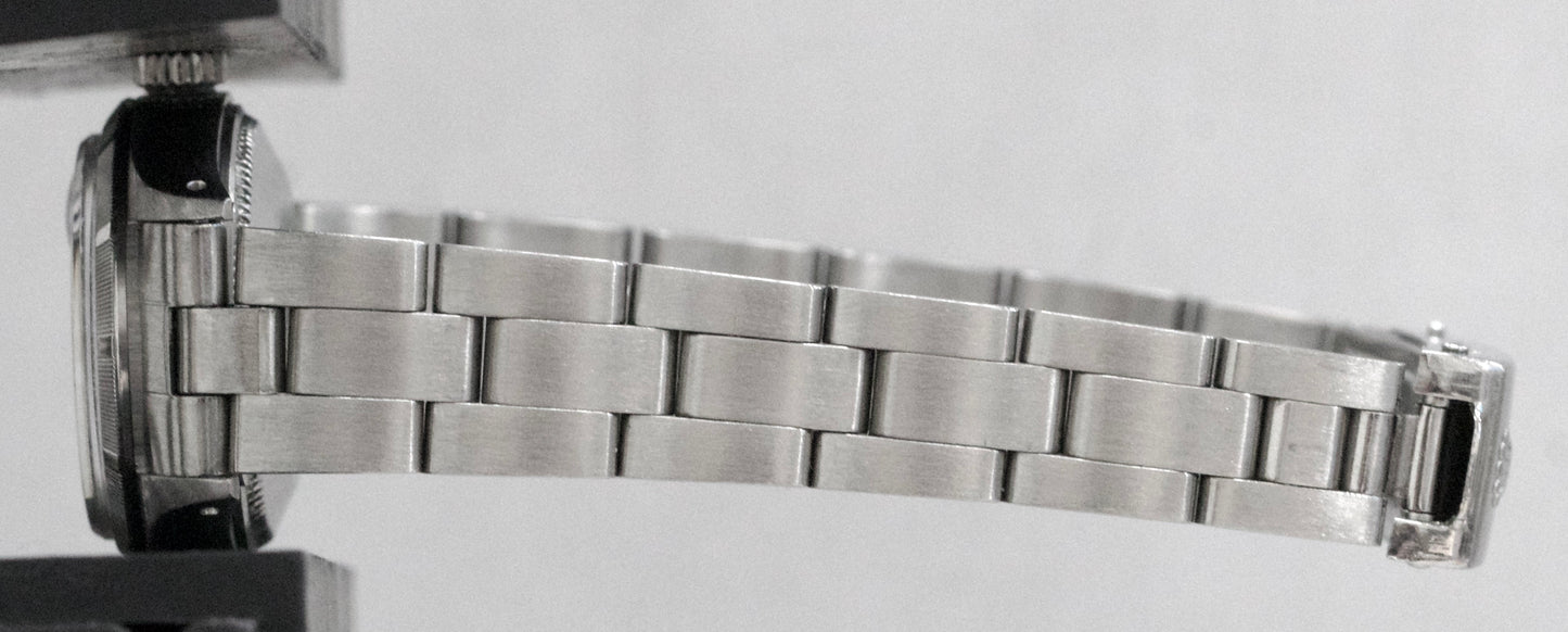 VINTAGE Ladies Rolex Oyster Perpetual Date WHITE DIAMOND 26mm Engine-Turned 6919