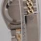 Ladies Rolex DateJust 26mm CHAMPAGNE 18K Yellow Gold Steel JUBILEE Fluted 6917
