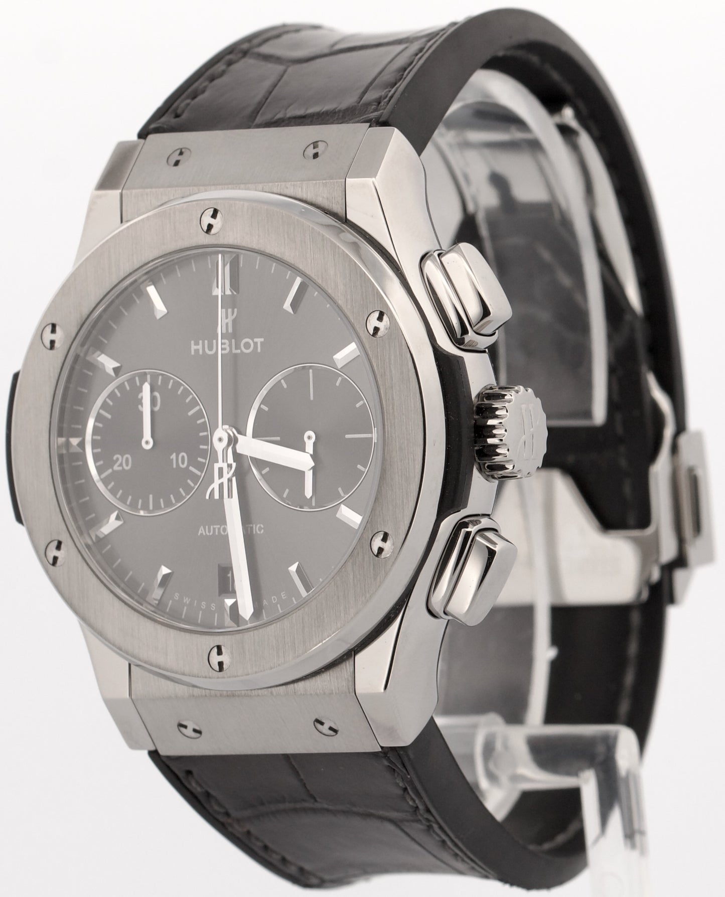 PAPERS Hublot Classic Fusion RACING GRAY Titanium 45mm 521.NX.7071.LR BOX