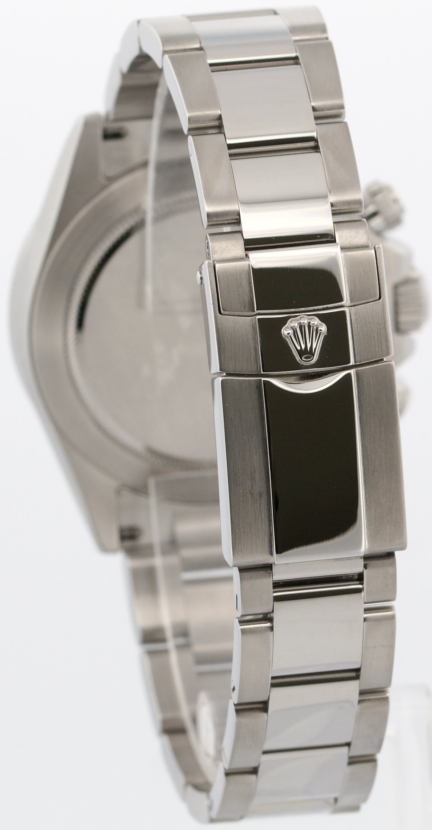 PAPERS Rolex Daytona Cosmograph WHITE Stainless Steel 40mm Watch 116520 BOX