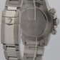 PAPERS Rolex Daytona Cosmograph WHITE Stainless Steel 40mm Watch 116520 BOX