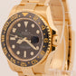 2011 PAPERS Rolex GMT-Master II BLACK Green 18K Yellow Gold 40mm 116718 BOX