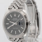 2024 PAPERS Rolex DateJust 41 Black 18K Gold Steel JUBILEE 41mm 126334 BOX