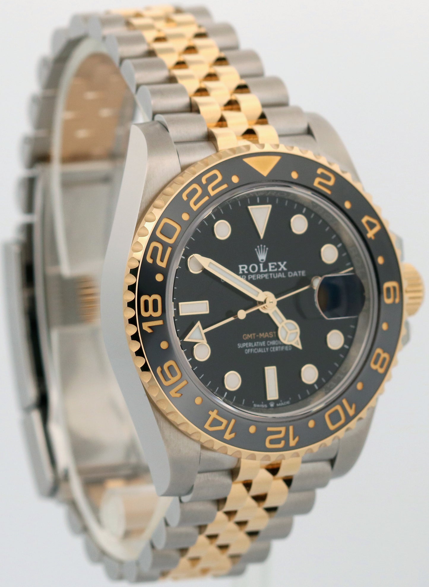 NEW SEPT 2025 PAPERS Rolex GMT-Master II 18K Gold JUBILEE Steel 126713 GRNR BOX