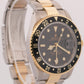 2004 PAPERS Rolex GMT-Master II BLACK Two-Tone 18K Gold Steel 40mm 16713 BOX