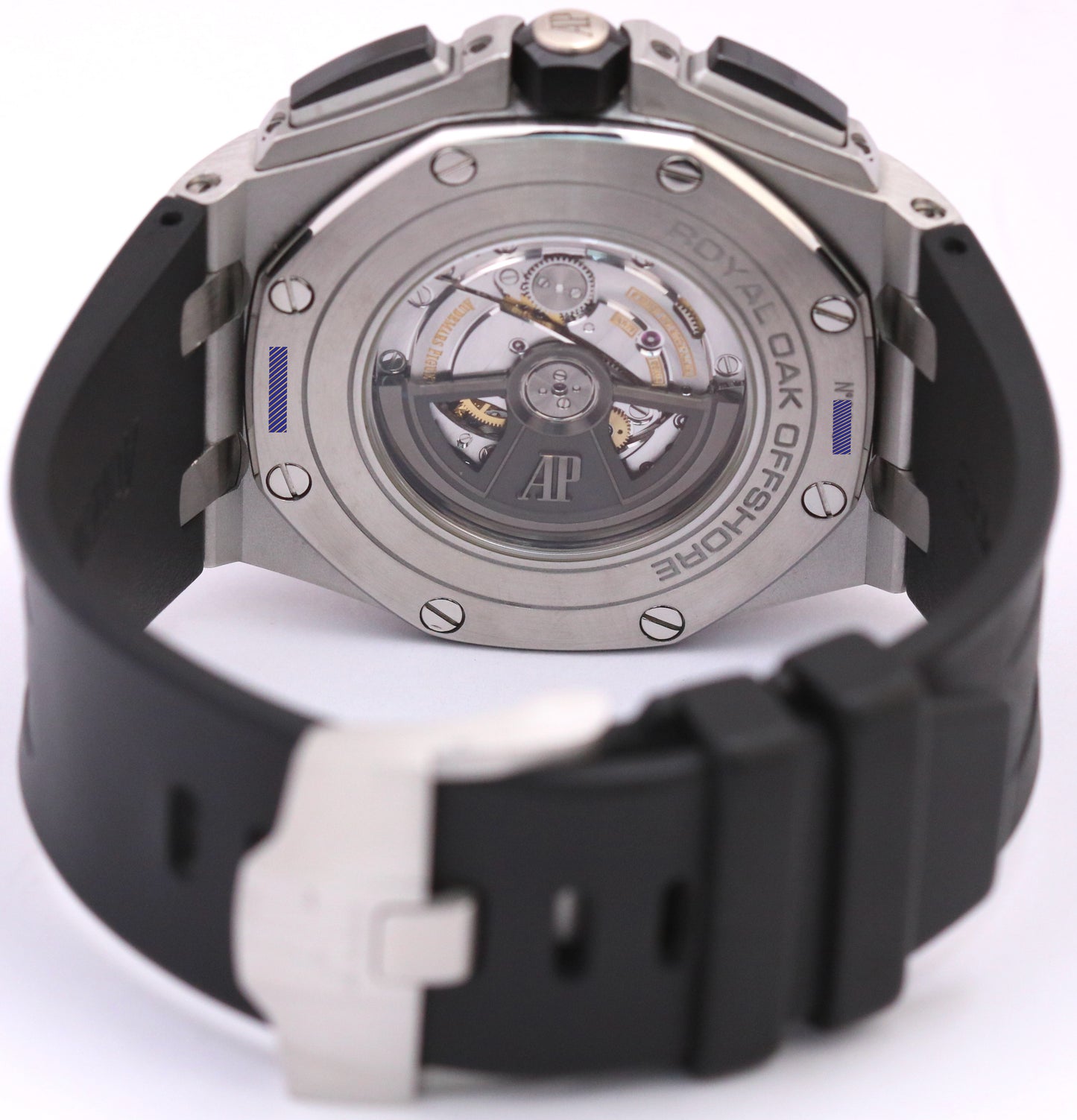 PAPERS Audemars Piguet Royal Oak Offshore WHITE Rubber Black 44mm 26400SO BOX