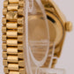 1996 Ladies Rolex DateJust President 26mm CHAMPAGNE 18K Yellow Gold Fluted 69178