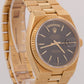 UNPOLISHED 1984 Rolex OysterQuartz Day-Date BLACK 36mm 18K Yellow Gold 19018