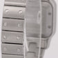 MINT PAPERS Cartier Santos Galbee Steel SILVER Roman Automatic 24mm 2423 BOX
