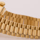 1996 Ladies Rolex DateJust President 26mm CHAMPAGNE 18K Yellow Gold Fluted 69178