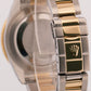 2004 PAPERS Rolex GMT-Master II BLACK Two-Tone 18K Gold Steel 40mm 16713 BOX