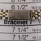 Ladies Rolex DateJust 26mm CHAMPAGNE 18K Yellow Gold Steel JUBILEE Fluted 6917