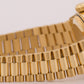 1996 Ladies Rolex DateJust President 26mm CHAMPAGNE 18K Yellow Gold Fluted 69178