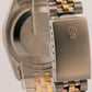1990 PAPERS Rolex DateJust CHAMPAGNE 18K Gold Steel JUBILEE 36mm 16233 Watch BOX