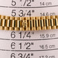 1996 Ladies Rolex DateJust President 26mm CHAMPAGNE 18K Yellow Gold Fluted 69178