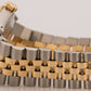 1990 PAPERS Rolex DateJust CHAMPAGNE 18K Gold Steel JUBILEE 36mm 16233 Watch BOX
