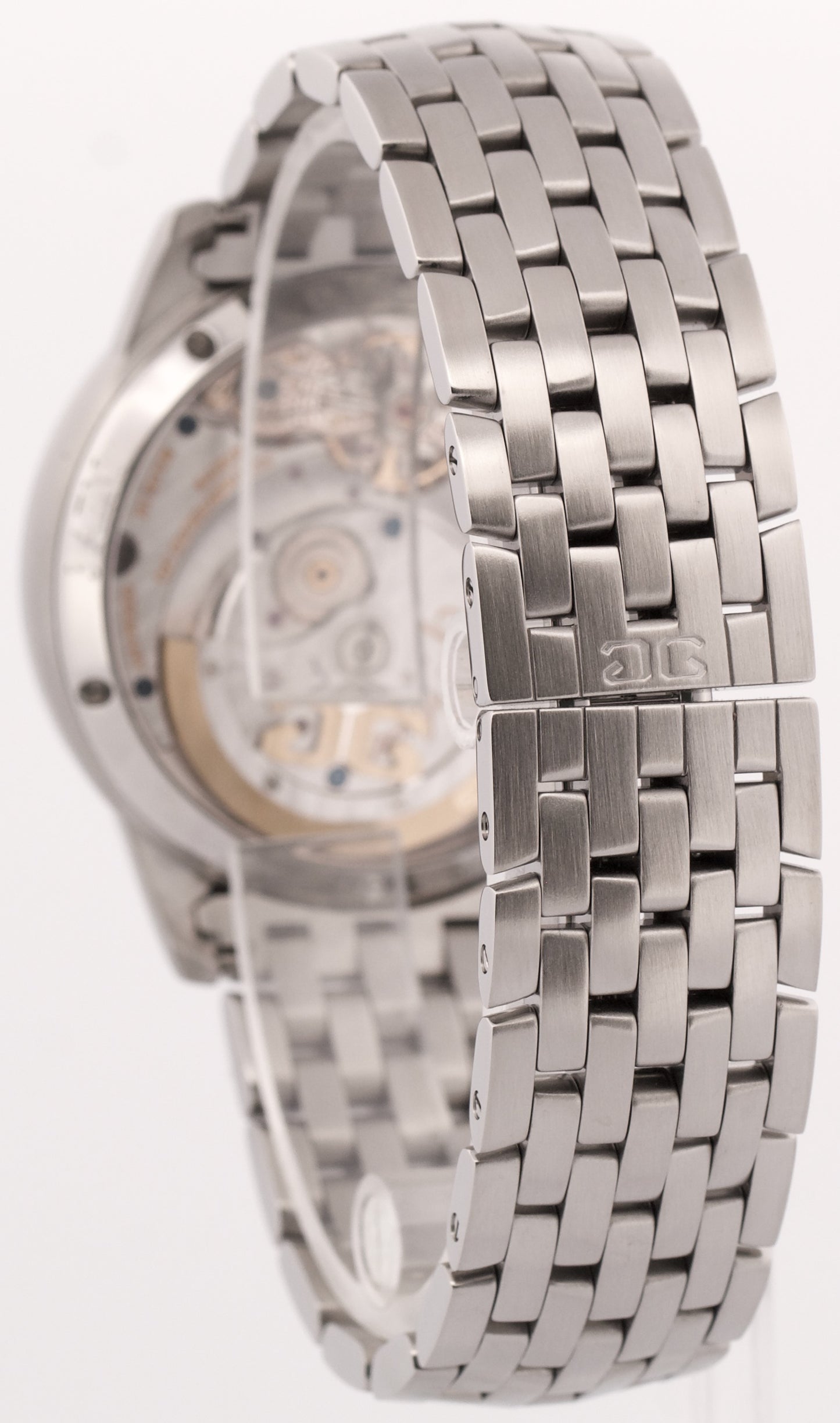 Glashutte Panomatic Date 39mm SILVER Automatic Stainless 90-01-02-02-14 BOX