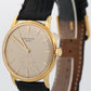 VINTAGE Patek Philippe Calatrava 18K Yellow Gold Leather Automatic 34mm 3425