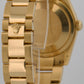 2006 PAPERS Rolex Day-Date BLACK DIAMOND 18K Gold OYSTER 36mm 118208 BOX