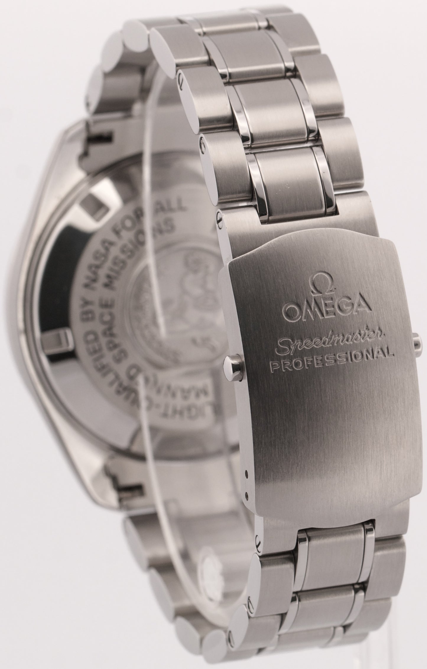2017 PAPERS Omega Speedmaster Moonwatch BLACK Steel 42mm 311.30.42.30.01.005 BOX