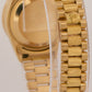 Rolex DateJust President CHAMPAGNE DIAMOND 26mm BARK 18K Yellow Gold 69278 Watch