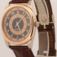 Rolex Cellini Danaos 38mm BULLSEYE DIAL Salmon Black 18K Gold 4243 Watch BOX
