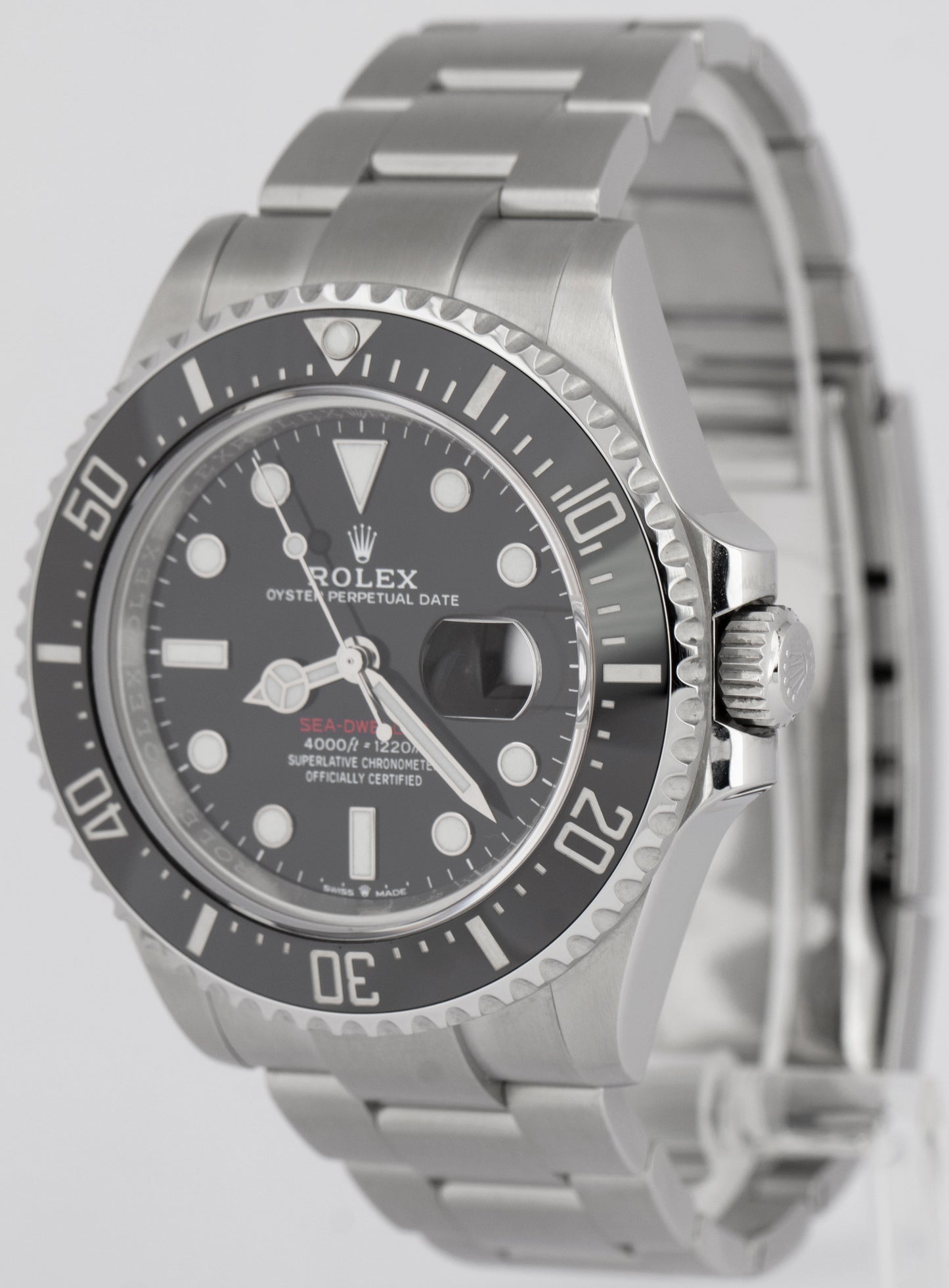 2022 NEW PAPERS Rolex Sea-Dweller 126600 Black Mark II Steel 43mm MK2 Watch BOX