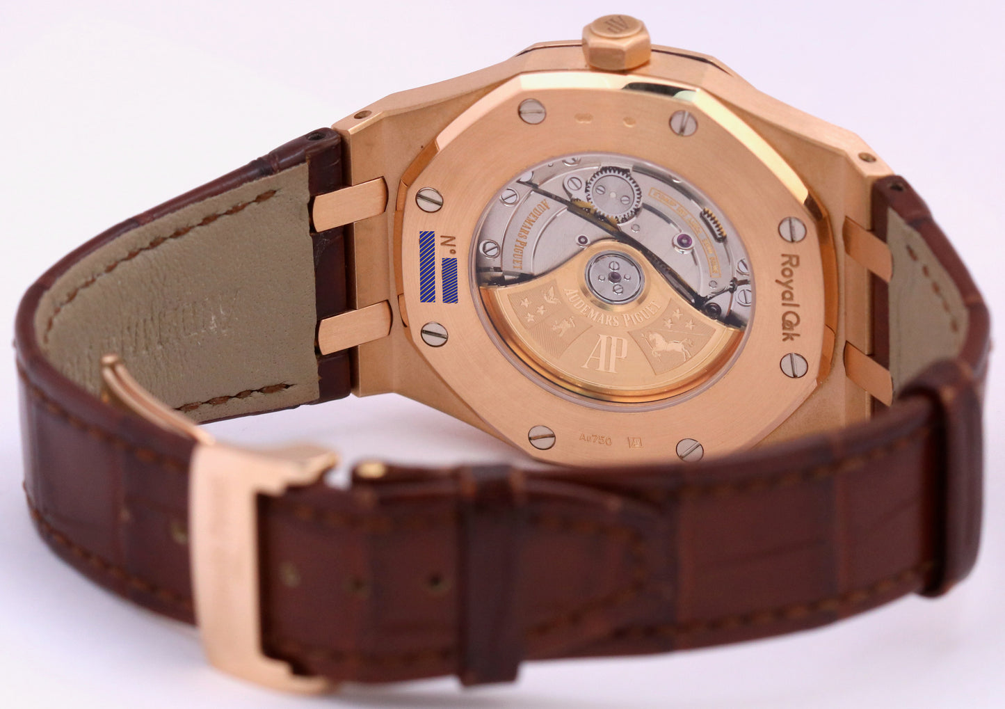 MINT PAPERS Audemars Piguet Royal Oak 41mm 18K Rose Gold Leather 15400OR BOX